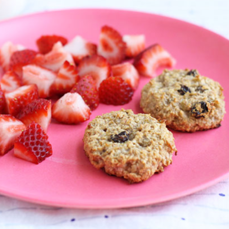 Easy Banana Oatmeal Breakfast Cookies